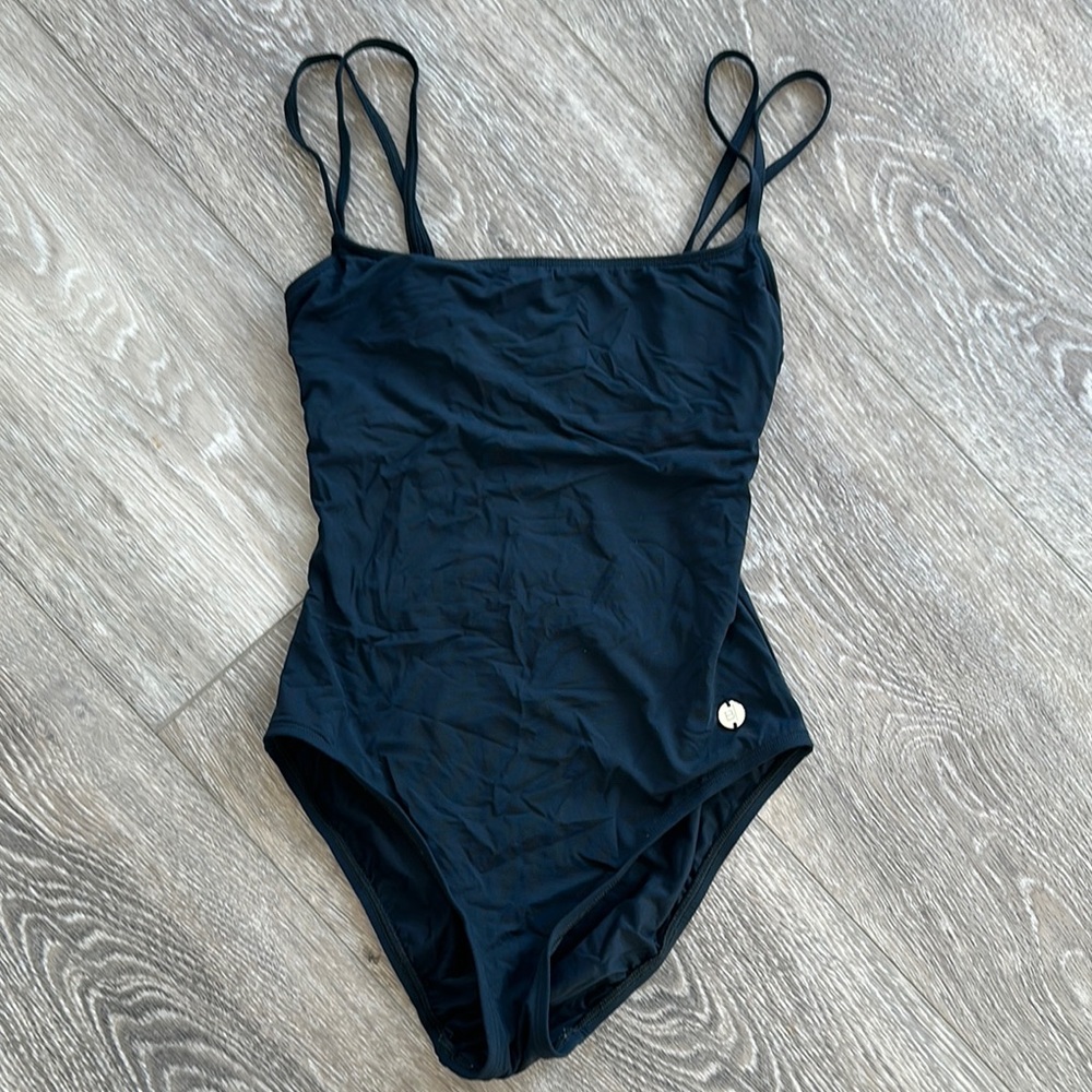 Black One-Piece Swimsuit